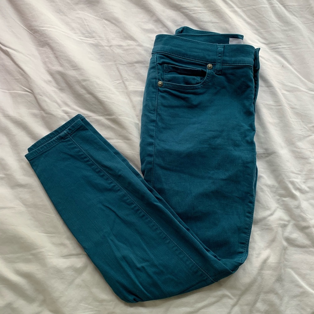 LOFT Turquoise Blue jeans 25P